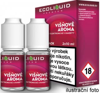 Liquid Ecoliquid Premium 2Pack Cherry 2x10ml - 0mg (Višeň)