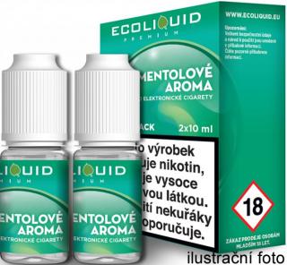 Liquid Ecoliquid Premium 2Pack Menthol 2x10ml - 18mg