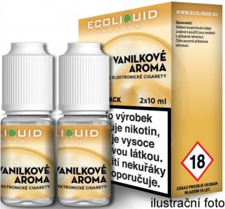 Liquid Ecoliquid Premium 2Pack Vanilla 2x10ml - 12mg (Vanilka)