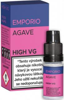 Liquid EMPORIO High VG Agave 10ml - 0mg (Sladký plod agave. Z modré agáve se vyrábí Tequila. Tóny sladkého, žlutého ovoce se prolínají s jemnou kyselostí)