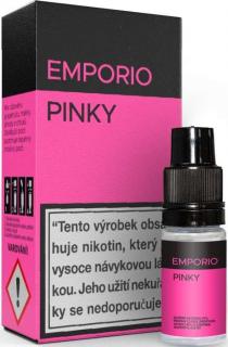 Liquid EMPORIO Pinky 10ml - 12mg (Mix růžového grapefruitu, maliny, jahody a citrusů)