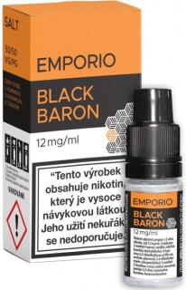 Liquid EMPORIO SALT Black Baron 10ml - 12mg (Černý rybíz s tabákem)