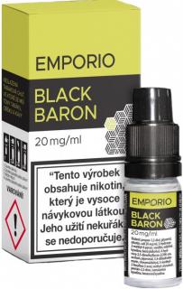 Liquid EMPORIO SALT Black Baron 10ml - 20mg (Černý rybíz s tabákem)