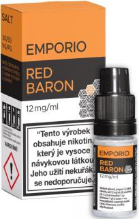 Liquid EMPORIO SALT Red Baron 10ml - 12mg (Směs červeného a černého rybízu s lesním ovocem a lékořicí)