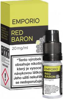 Liquid EMPORIO SALT Red Baron 10ml - 20mg (Směs červeného a černého rybízu s lesním ovocem a lékořicí)