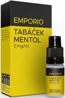 Liquid EMPORIO Tobacco - Menthol 10ml - 0mg (Směs tradičních tabáků)