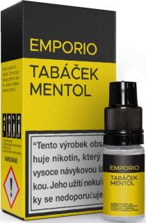 Liquid EMPORIO Tobacco - Menthol 10ml - 12mg (Směs tradičních tabáků)