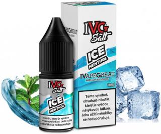 Liquid IVG SALT Ice Menthol 10ml - 20mg (Chladivý mentol.)