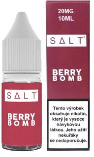 Liquid Juice Sauz SALT Berry Bomb 10ml - 20mg (Mix červených bobulích s anýzem a mentolovou dochutí)