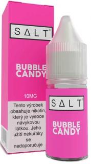 Liquid Juice Sauz SALT Bubble Candy 10ml - 10mg (Sladká žvýkačka s jemným mátovým podtónem)