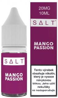 Liquid Juice Sauz SALT Mango Passion 10ml - 20mg (Ovocná směs marakuji a manga)