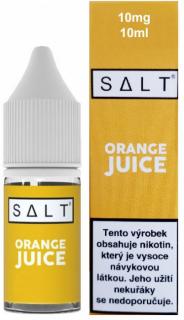 Liquid Juice Sauz SALT Orange Juice 10ml - 10mg (Čerstvě vymačkaná pomerančová šťáva)