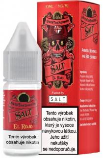 Liquid Juice Sauz SALT Over The Border El Rojo 10ml - 10mg (Perfektní směs anýzu, mentolu a červených bobulí)