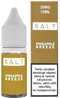 Liquid Juice Sauz SALT Pineapple Breeze 10ml - 20mg (Šťavnatý ananas s chladným mentolem)