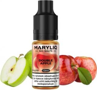 Liquid MARYLIQ Nic SALT Double Apple 10ml - 20mg (Parádní sladkokyselá kombinace čerstvých červených a zelených jablek)