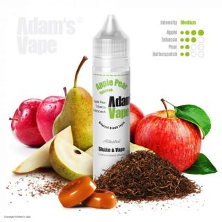 Příchuť Adam´s Vape Shake and Vape 12ml Apple Pear Tobacco (Šťavnatá jablka a hrušky v karamelu s tabákem)