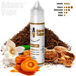 Příchuť Adam´s Vape Shake and Vape 12ml Caramel Tobacco (Tabák se slaným karamelem a ořechy)