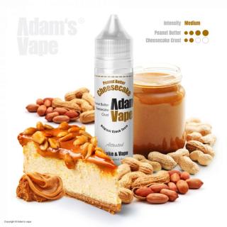 Příchuť Adam´s Vape Shake and Vape 12ml Peanut Butter Cheesecake (Oříšková bomba na sušenkovém základu.)