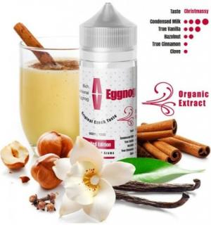 Příchuť Adam´s Vape Shake and Vape LIMITED EDITION 20ml Eggnog (Jemná chuť tradičního vaječného likéru, ve kterém se jemně mísí kondenzované mléko, luxusní vanilka, skořice a na konci na vás čeká jemný ořechový ocásek s náznakem alkoholu)