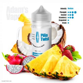 Příchuť Adam´s Vape Shake and Vape LIMITED EDITION 20ml Piña Twist (Prostě exotická pohoda. Ve vůni plné, harmonické tóny oblíbeného míchaného drinku s lehkým nádechem krému)