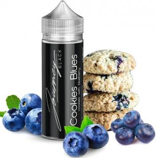 Příchuť AEON Journey Black Shake and Vape 24ml Cookie´s Blues (Křupavé sušenky se sladkým borůvkovým džemem)