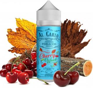 Příchuť Al Carlo Shake and Vape 15ml Cherry Wood (Oblíbené spojení tabáku a třešní)