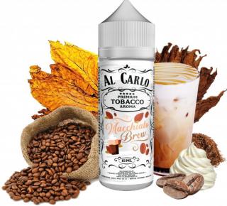 Příchuť Al Carlo Shake and Vape 15ml Macchiato Brew (Lahodné macchiato s tabákem)