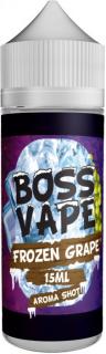 Příchuť Boss Vape Shake and Vape 15ml Frozen Grape (Směs hroznů s ledovou tříští)