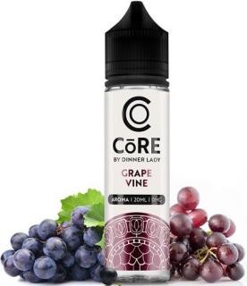 Příchuť Core by Dinner Lady S&amp;V 20ml Grape Vine (Kombinace fialových a červených hroznů s příjemným chladivým dozvukem)