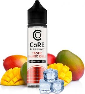 Příchuť Core by Dinner Lady S&amp;V 20ml Tropic Mango Chill (Osvěžující chuť čerstvého šťavnatého manga s výraznou chladivou složkou)