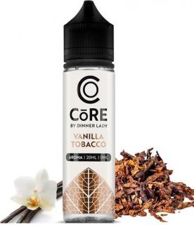 Příchuť Core by Dinner Lady S&amp;V 20ml Vanilla Tobacco (Perfektní kombinace vanilky a tabáku)