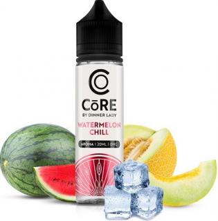 Příchuť Core by Dinner Lady S&amp;V 20ml Watermelon Chill (Ikonický mix šťavnatého vodního, žlutého a cukrového melounu podávaných na drceném ledu)