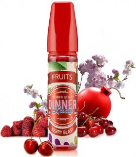 Příchuť Dinner Lady Fruits 20ml Berry Blast (Lesní maliny s třešněmi)