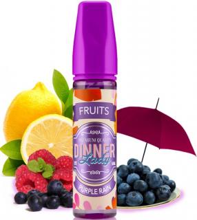 Příchuť Dinner Lady Fruits 20ml Purple Rain (Ovocný déšť plný svěžesti z borůvek, citrónů a malin)