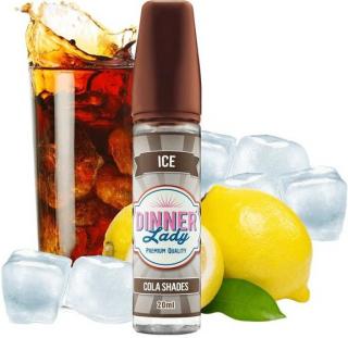 Příchuť Dinner Lady ICE 20ml Cola Shades (Osvěžující kolová limonáda s plátkem citronu a pořádnou porcí ledu)