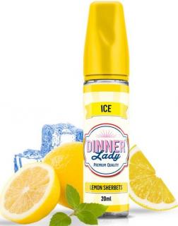 Příchuť Dinner Lady ICE 20ml Lemon Sherbet Ice (Citrónová bomba přináší explozi sladkých a kyselých tónů v chladivém provedení)