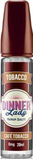 Příchuť Dinner Lady Tobacco 20ml Cafe Tobacco (Oblíbená kombinace lahodné a krémové kávy společně s prvotřídním tabákem)