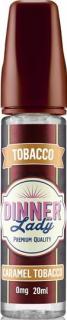 Příchuť Dinner Lady Tobacco 20ml Caramel Tobacco (Skvělé spojení tabáku, vanilkového krému a tmavého karamelu)