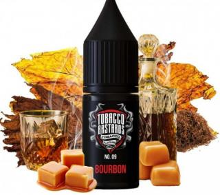 Příchuť Flavormonks 10ml Tobacco Bastards No.09 Bourbon (Příjemná, lehká, tabáková chuť s nádechem krémového burbonu, whiskey a toasted caramel)