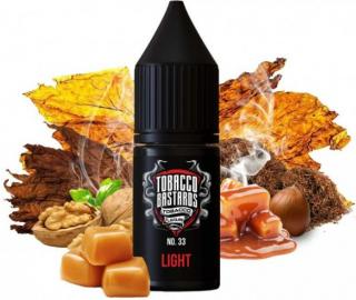 Příchuť Flavormonks 10ml Tobacco Bastards No.33 Light Tobacco (Univerzální ořechová a lehce tabáková příchutě s nádechem opečeného karamelu)