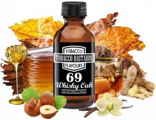 Příchuť Flavormonks 10ml Tobacco Bastards No.69 Whiskey Oak (Ochutnejte listy hnědého tabáku, vanilku, trochu medu, whiskey zrající v dubových sudech, karamelu oříšků a zázvoru)