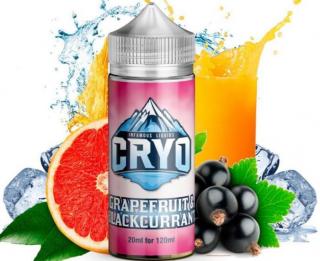 Příchuť Infamous Cryo Shake and Vape 20ml Grapefruit and Blackcurrant (Mix grapefruitu a černého rybízu)