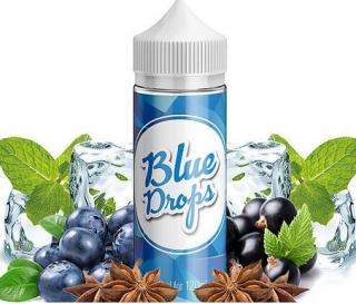 Příchuť Infamous Drops Shake and Vape 20ml Blue Drops (Exkluzivní kombinace šťavnaté borůvky s kyselým rybízem zakončena jemným náznakem anýzu)