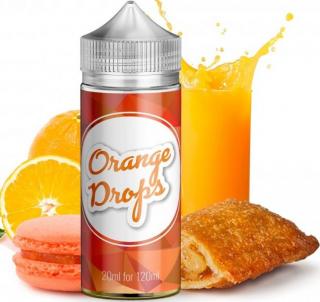 Příchuť Infamous Drops Shake and Vape 20ml Orange Drops (Nadýchaná sušenka s příchutí pomeranče)