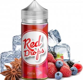 Příchuť Infamous Drops Shake and Vape 20ml Red Drops (Mix lesních bobulí a anýzu s ledových nádechem)