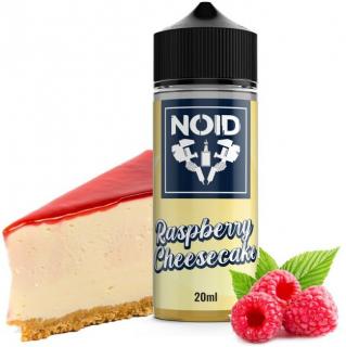 Příchuť Infamous NOID mixtures Shake and Vape 20ml Raspberry Cheesecake (Lahodný koláč s tenkým piškotovým korpusem, pořádnou porcí tvarohové vrstvy a smyslnou malinovou polevou)