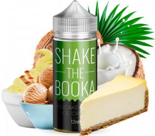 Příchuť Infamous Originals Shake and Vape 12ml Shake the Booka (Neotřelá kombinace vanilkové zmrzliny s cheesecakem doplněné o jemné kokosové vločky)