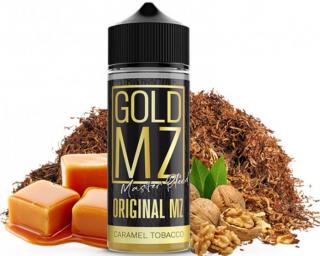 Příchuť Infamous Originals Shake and Vape 20ml Gold MZ Tobacco with Caramel (Kombinace tabákové příchutě s nádechem karamelu a oříšků)