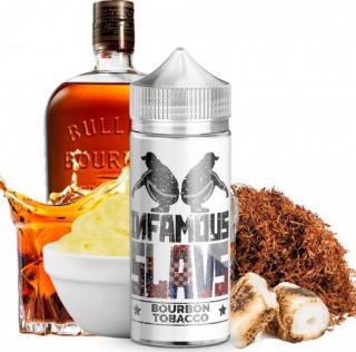 Příchuť Infamous Slavs Shake and Vape 20ml Bourbon Tobacco (Kombinace tabákové příchutě s nádechem oblíbené bourbon whiskey)