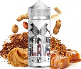 Příchuť Infamous Slavs Shake and Vape 20ml Tobacco with Nuts (Kombinace světlého tabáku s nádechem výrazných oříšků)